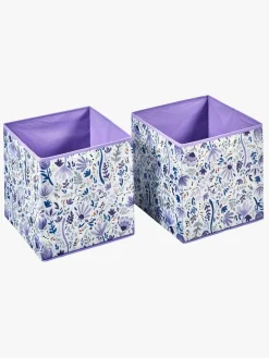 Disney Frozen Opbevaringskasser 2-pak, Lilla