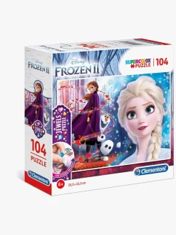 Disney Frozen Puslespil 2-pak 104 Brikker