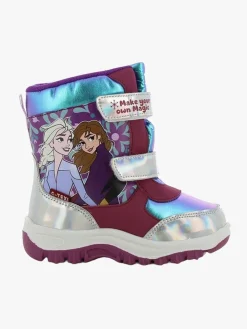 Disney Frozen Vinterstøvler, Silver/Dark Purple