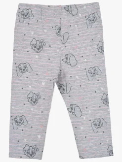 Disney Lady & Vagabonden Leggings, Light Grey