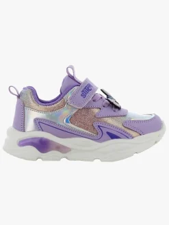 Disney Lilo & Stitch Blinkende Sneakers, Lilac/Silver