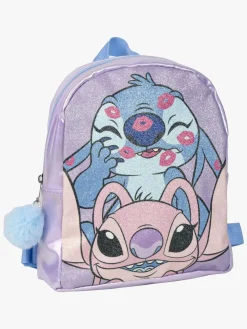 Disney Lilo & Stitch Rygsæk, Lilla Glitter