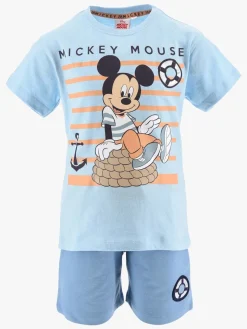 Disney Mickey Mouse Tøjsæt, Light Blue