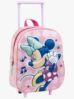 Disney Minnie Mouse 3D Trolley Kuffert, Pink