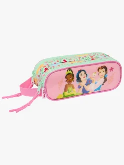 Disney Princess Dobbelt Penalhus Bloom, Turkis/Lyserød