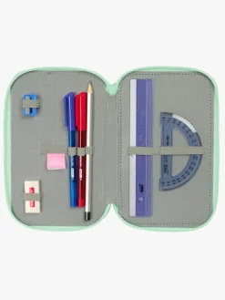 Disney Princess Penalhus med 3 Rum, Lyserød/Turkis