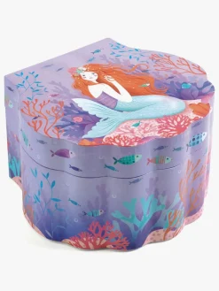 Djeco Enchanted Mermaid Smykkeskrin Spilledåse