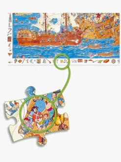 Djeco Observationspuslespil Pirat 100 Brikker