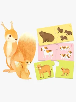 Djeco Puslespil Dyreunge 24 Brikker