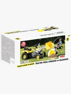 DOLU Pedaltraktor, Gul