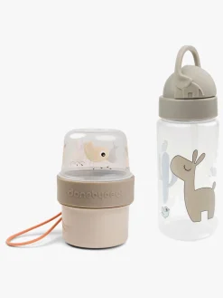 Done By Deer Birdee Snackbeholder & Flaske, Sand