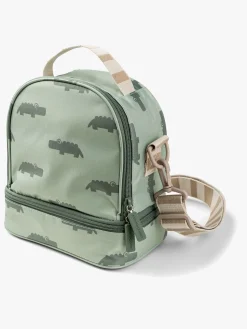 Done By Deer Croco  Isoleret Frokosttaske 3L, Green