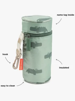 Done By Deer Croco Køletaske til Flaske, Green