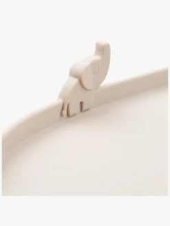 Done By Deer Elphee Dækkeserviet med Kant Silikone, Sand