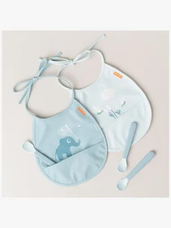 Done By Deer Elphee Tiny Pocket Hagesmæk 2-Pak, Blue