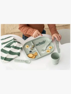 Done By Deer Foodie Bestik Happy Dots, Grøn