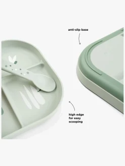 Done By Deer Foodie Opdelt Tallerken Croco, Grøn