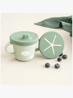 Done By Deer Foodie Snack- & Tudekop Croco, Green