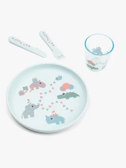 Done By Deer Foodie Spisesæt Celebration, Blue