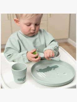 Done By Deer Foodie Tallerken Croco, Grøn