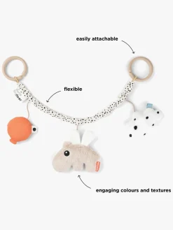 Done By Deer Happy Clouds Barnevognslegetøj, Sandfarvet