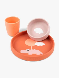 Done By Deer Happy Clouds Børneservicer, Papaya