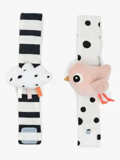 Done By Deer Håndledsrangle Happy Clouds 2-pak, Powder