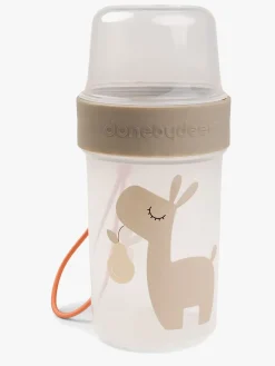 Done By Deer Lalee To Go Two-Way Snackbeholder, Sand