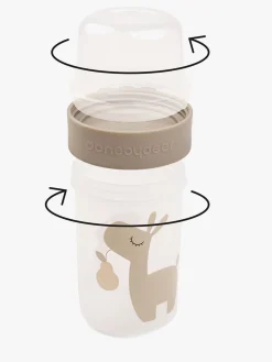 Done By Deer Lalee To Go Two-Way Snackbeholder, Sand