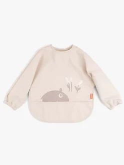 Done By Deer Langærmet Hagesmæk med Lomme Ozzo, Powder