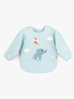 Done By Deer Playground  Langærmet Hagesmæk, Blue