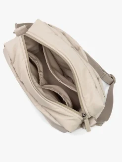 Done By Deer Quiltet Pusletaske med Barnevognskrog, Sand