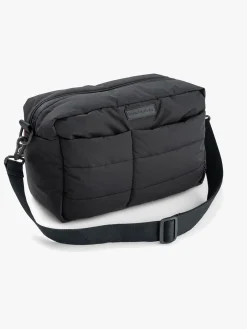 Done By Deer Quiltet Pusletaske med Barnevognskrog, Black