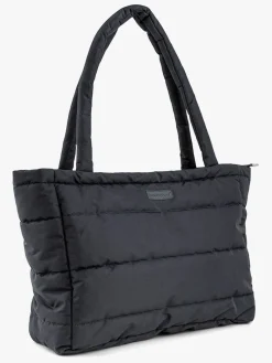 Done By Deer Quiltet Tote Pusletaske, Sort