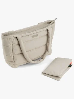 Done By Deer Quiltet Tote Pusletaske, Sandfarvet