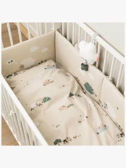 Done By Deer Sengesæt Tiny Farm 70x100 Tremmeseng, Sandfarvet