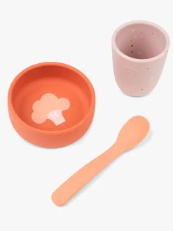 Done By Deer Silikone Madsæt, Papaya