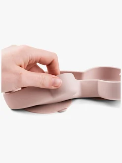 Done By Deer Stick & Stay Silikonetallerken Lalee, Powder