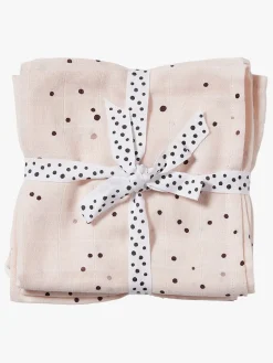 Done By Deer Stofble Dreamy Dots 120x120 2-pak, Powder