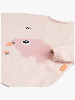 Done By Deer Tiny Farm  Langærmet Hagesmæk med Lomme, Powder