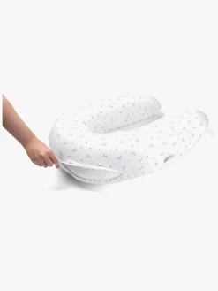 Doomoo  Amme- & Graviditetspude Buddy, Blomster Gul