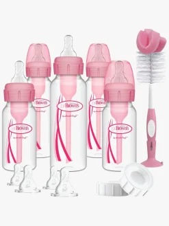 Dr. Brown's NarrowNeck Options+ Gavesæt, Lyserød