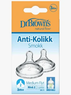 Dr. Brown's Option+ Sut Bred Hals 3m+