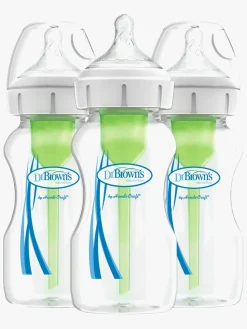 Dr. Brown's Options+ Bred Hals Sutteflaske 270 ml 3-pak