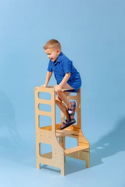 Duck Woodworks Justerbart Læringstårn, Natur