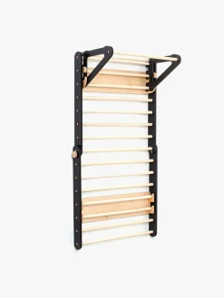 Duck Woodworks Klatretrekant Væg, Sort