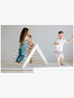 Duck Woodworks Klatretrekant Væg, Hvid