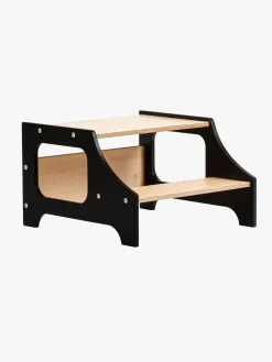 Duck Woodworks Skammel, Sort