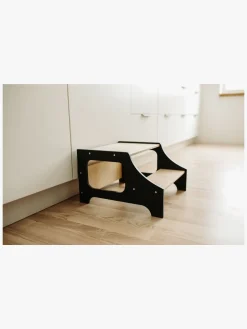 Duck Woodworks Skammel, Sort