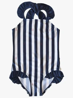 Ebbe Sheena Badedragt Classic Navy Stripe